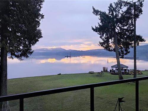 312-2059 Kaltasin Rd, Sooke, BC - Outdoor With Body Of Water With Balcony With View