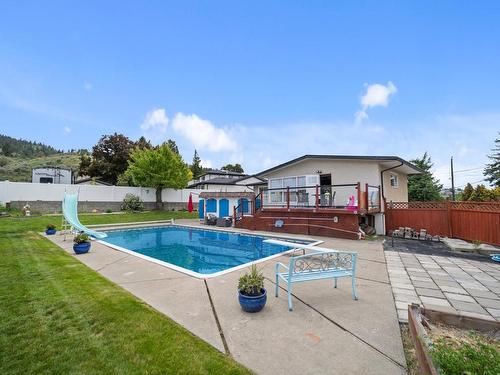 1515 Robinson Cres, Kamloops, BC - Outdoor With In Ground Pool With Deck Patio Veranda