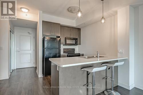 322 - 5010 Corporate Drive, Burlington, ON - Indoor Photo Showing Kitchen With Double Sink