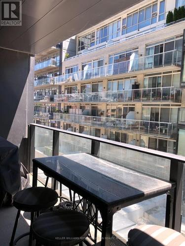 334 - 629 King Street W, Toronto, ON - Outdoor With Balcony