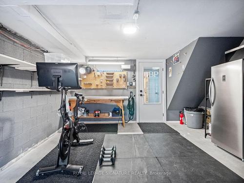 195 De Grassi St, Toronto, ON - Indoor Photo Showing Gym Room