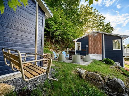 Backyard - 131 Rue De Lévis, Bromont, QC - Outdoor With Exterior