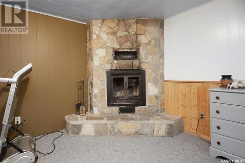Danberg Acreage, Canwood Rm No. 494, SK - Indoor With Fireplace