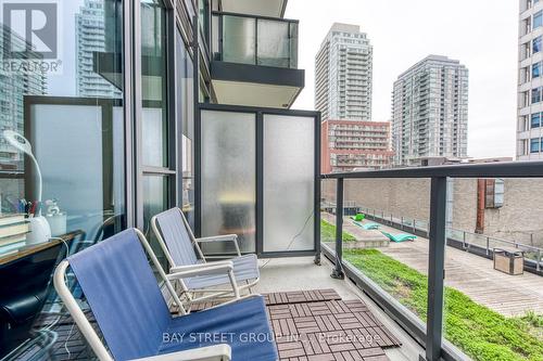 407 - 30 Roehampton Avenue, Toronto, ON - Outdoor With Balcony