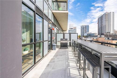 rooftop BBQ area - 60 Charles Street W|Unit #502, Kitchener, ON - Outdoor With Balcony