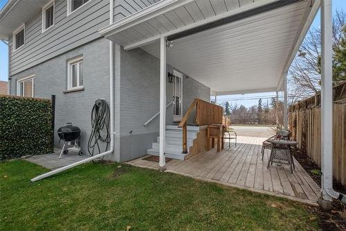 22 Paris Road, Brantford, ON - Outdoor With Deck Patio Veranda With Exterior