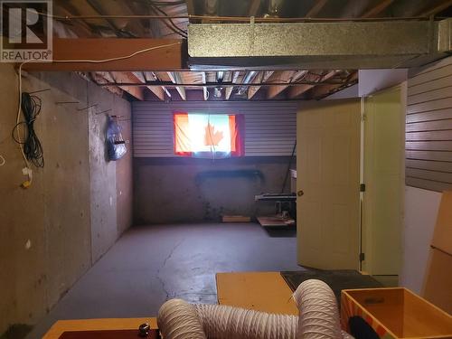 3521 Robin Road, Quesnel, BC - Indoor Photo Showing Basement