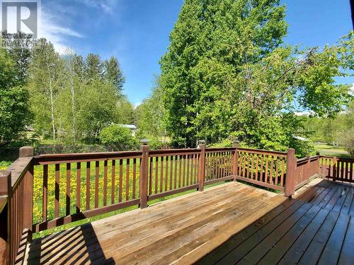 3521 Robin Road, Quesnel, BC - Outdoor With Deck Patio Veranda With Exterior