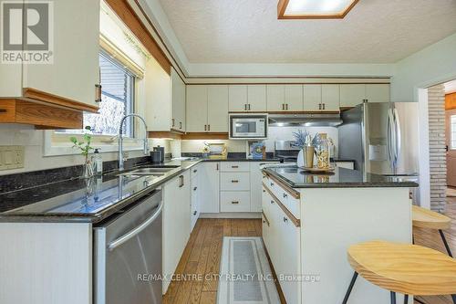 494 Commissioners Road E, London, ON - Indoor Photo Showing Kitchen With Stainless Steel Kitchen With Double Sink