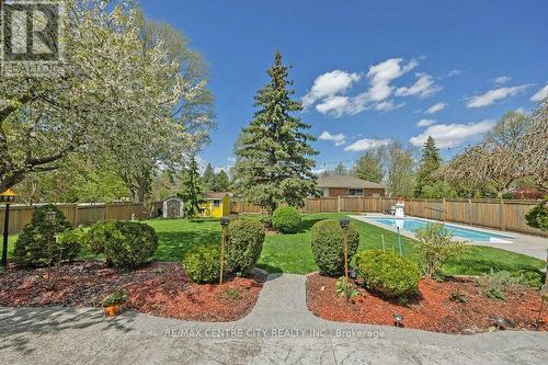 494 Commissioners Road E, London, ON - Outdoor With In Ground Pool With Backyard