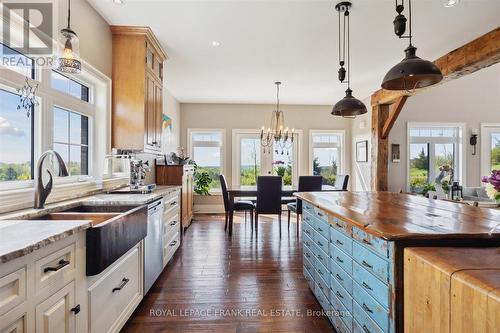 5419 6Th Line, Port Hope, ON - Indoor Photo Showing Kitchen With Double Sink With Upgraded Kitchen