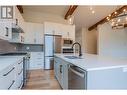 695 Killough  Road, Castlegar, BC  - Indoor Photo Showing Kitchen With Stainless Steel Kitchen With Double Sink With Upgraded Kitchen 