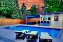 3656 Sawmill Valley Drive, Mississauga, ON  - Outdoor With In Ground Pool With Deck Patio Veranda With Backyard 