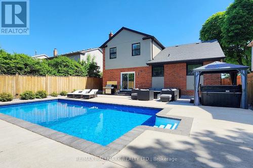 3656 Sawmill Valley Drive, Mississauga, ON - Outdoor With In Ground Pool With Deck Patio Veranda