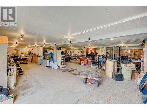 3544 Elliott Road Lot# 1, West Kelowna, BC - Indoor Photo Showing Garage