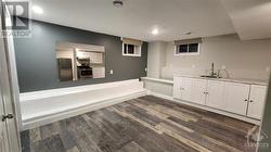 basement living / kitchenette - 