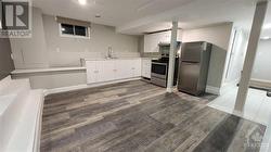 basement living / kitchenette - 