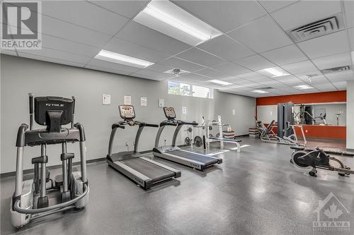 260 Brittany Drive Unit#404, Ottawa, ON - Indoor Photo Showing Gym Room