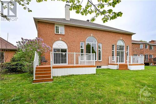 backyard - 38 Knudson Drive, Ottawa, ON - Outdoor With Deck Patio Veranda