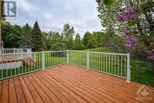 Deck - 38 Knudson Drive, Ottawa, ON - Outdoor With Backyard