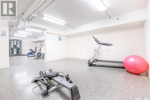 401 4045 Rae Street, Regina, SK - Indoor Photo Showing Gym Room