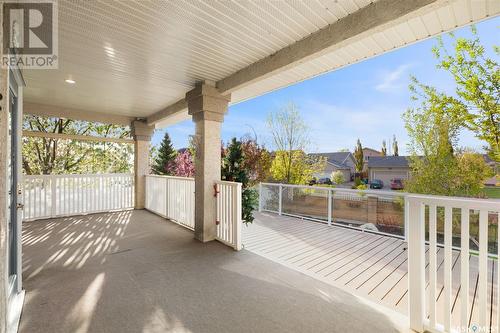 214 Bellmont Terrace, Saskatoon, SK - Outdoor With Deck Patio Veranda With Exterior