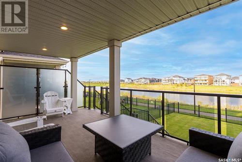 810 Kensington Boulevard, Saskatoon, SK - Outdoor With Deck Patio Veranda With View With Exterior
