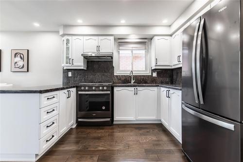 1223 Dunsmure Road, Hamilton, ON - Indoor Photo Showing Kitchen With Upgraded Kitchen