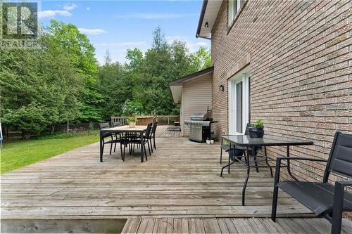 Full length deck with several entertainment areas. - 132 Manion Road, Ottawa, ON - Outdoor With Deck Patio Veranda With Exterior