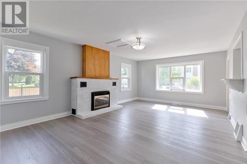 LIVING ROOM - 227 Elizabeth Street N, Pembroke, ON - Indoor Photo Showing Living Room With Fireplace