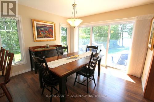 275 Mcguire Beach Road, Kawartha Lakes, ON - Indoor Photo Showing Dining Room