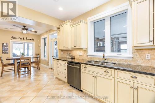 130 Concession 15 W, Tiny, ON - Indoor Photo Showing Kitchen With Double Sink