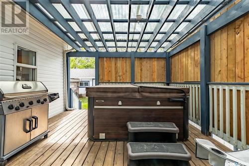 1164 3Rd Avenue Nw, Moose Jaw, SK - Outdoor With Deck Patio Veranda With Exterior