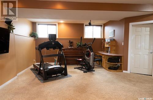 615 S James Street, Lumsden, SK - Indoor Photo Showing Gym Room