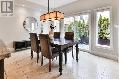 4 - 116 Waterside Drive, Mississauga, ON - Indoor Photo Showing Dining Room