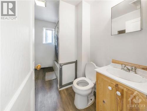 Virtually staged - 43 Government Road E, Kirkland Lake, ON - Indoor Photo Showing Bathroom