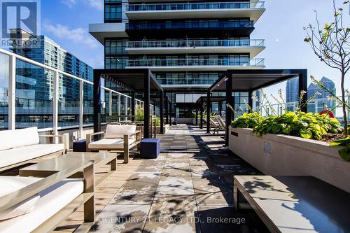 1125 - 251 Manitoba Street, Toronto, ON - Outdoor With Balcony