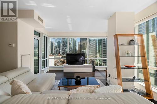 1212 - 80 John Street, Toronto, ON - Indoor Photo Showing Living Room