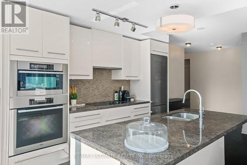 1212 - 80 John Street, Toronto, ON - Indoor Photo Showing Kitchen With Double Sink With Upgraded Kitchen