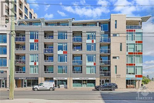 1433 Wellington Street W Unit#309, Ottawa, ON - Outdoor With Balcony With Facade