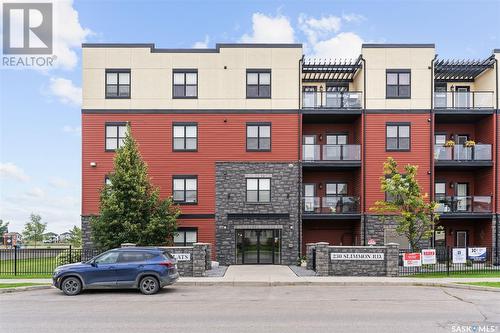 310 230 Slimmon Road, Saskatoon, SK - Outdoor With Balcony With Facade