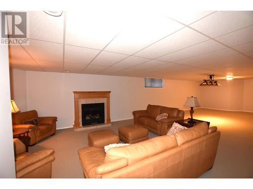 649 Elk Street, Vernon, BC - Indoor Photo Showing Other Room With Fireplace