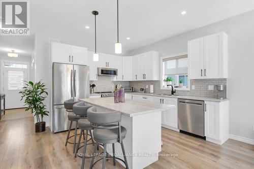 56 Redwood Drive, Belleville, ON - Indoor Photo Showing Kitchen With Stainless Steel Kitchen With Upgraded Kitchen