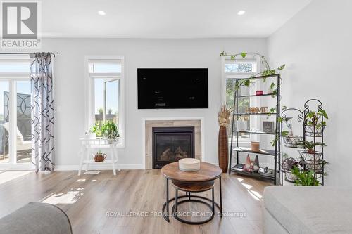56 Redwood Drive, Belleville, ON - Indoor Photo Showing Living Room With Fireplace