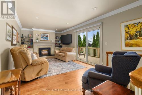 3286 County Road 3, Prince Edward County, ON - Indoor Photo Showing Living Room With Fireplace