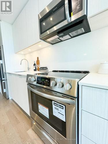 2404 - 25 Richmond Street E, Toronto, ON - Indoor Photo Showing Kitchen With Stainless Steel Kitchen With Upgraded Kitchen