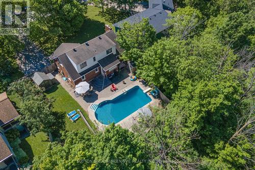 46 Skyline Drive, Orillia, ON - Outdoor With In Ground Pool With View
