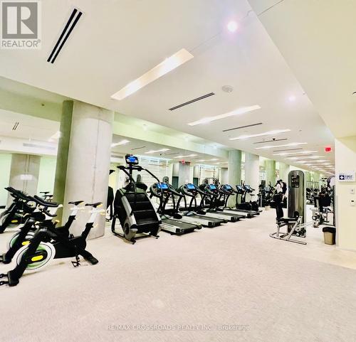 2504 - 15 Grenville Street, Toronto, ON - Indoor Photo Showing Gym Room