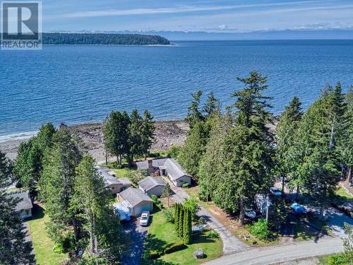 6877 Klahanie Drive, Powell River, BC - Outdoor With Body Of Water With View