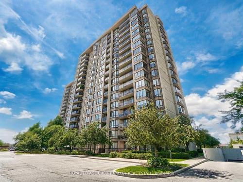 1512-20 Cherrytree Dr, Brampton, ON - Outdoor With Balcony With Facade